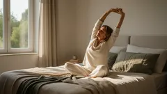 Začnite deň bez stuhnutosti: jednoduché rozcvičenie v posteli pre každého